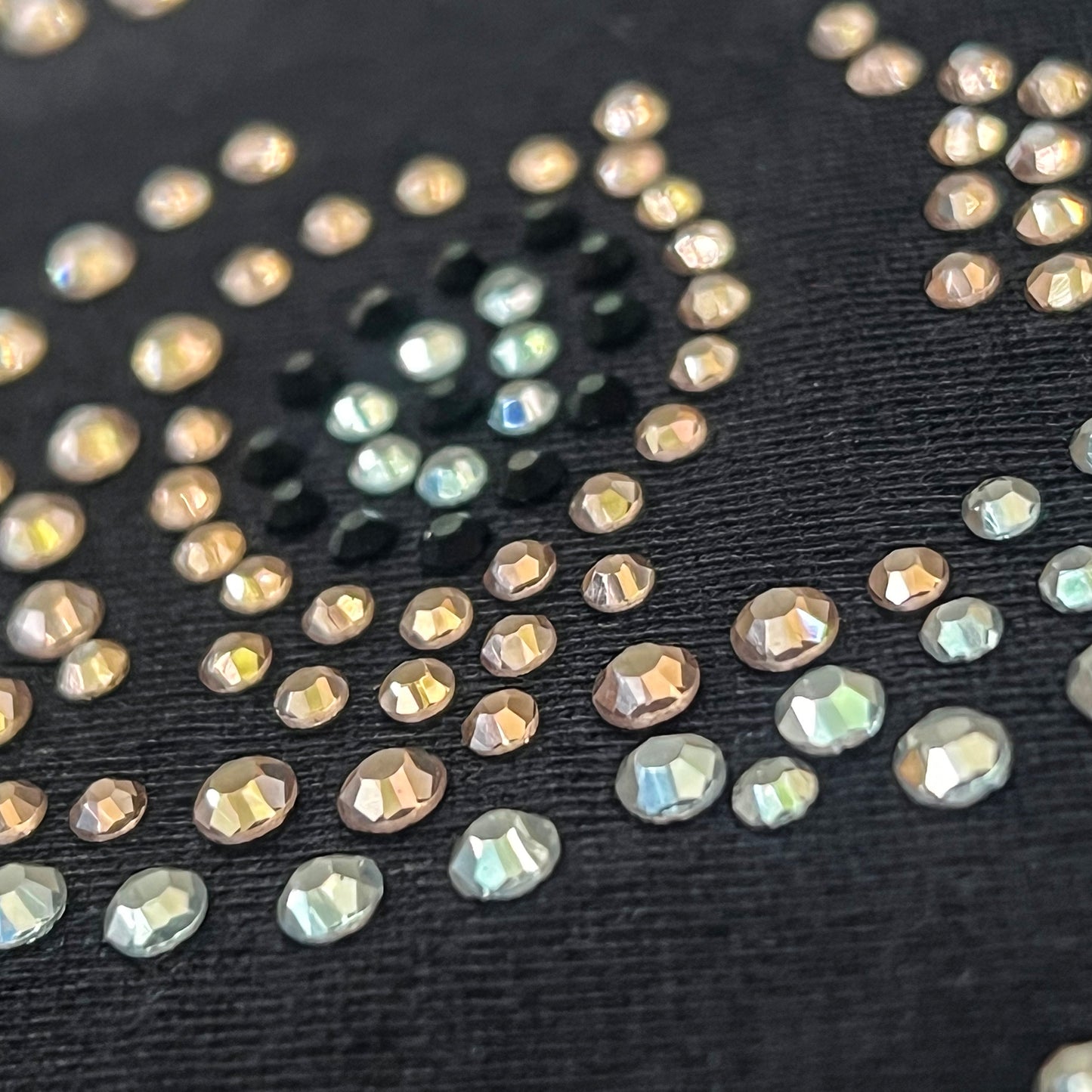 Beagle Dog Women's Short Sleeve t-shirt Black with Crystal Rhinestones