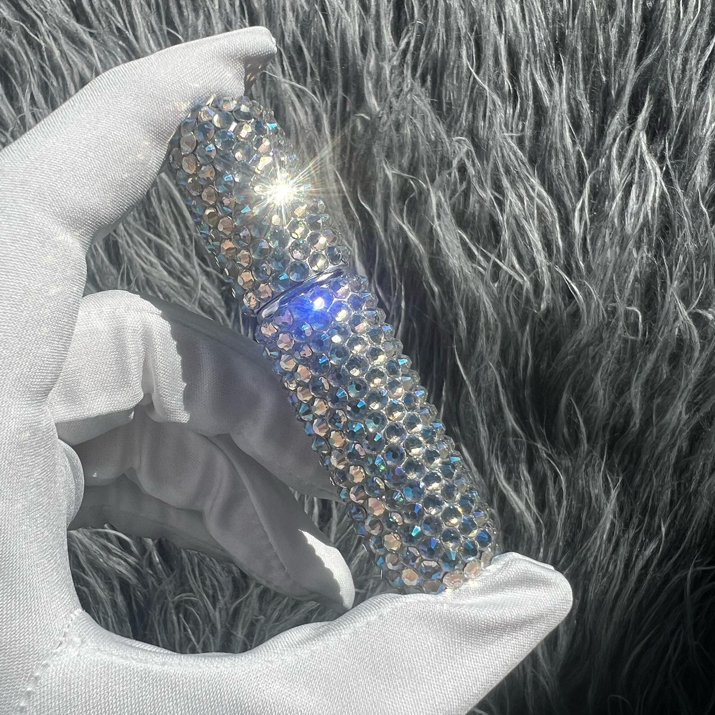 Refillable Perfume Bottle With Spray White