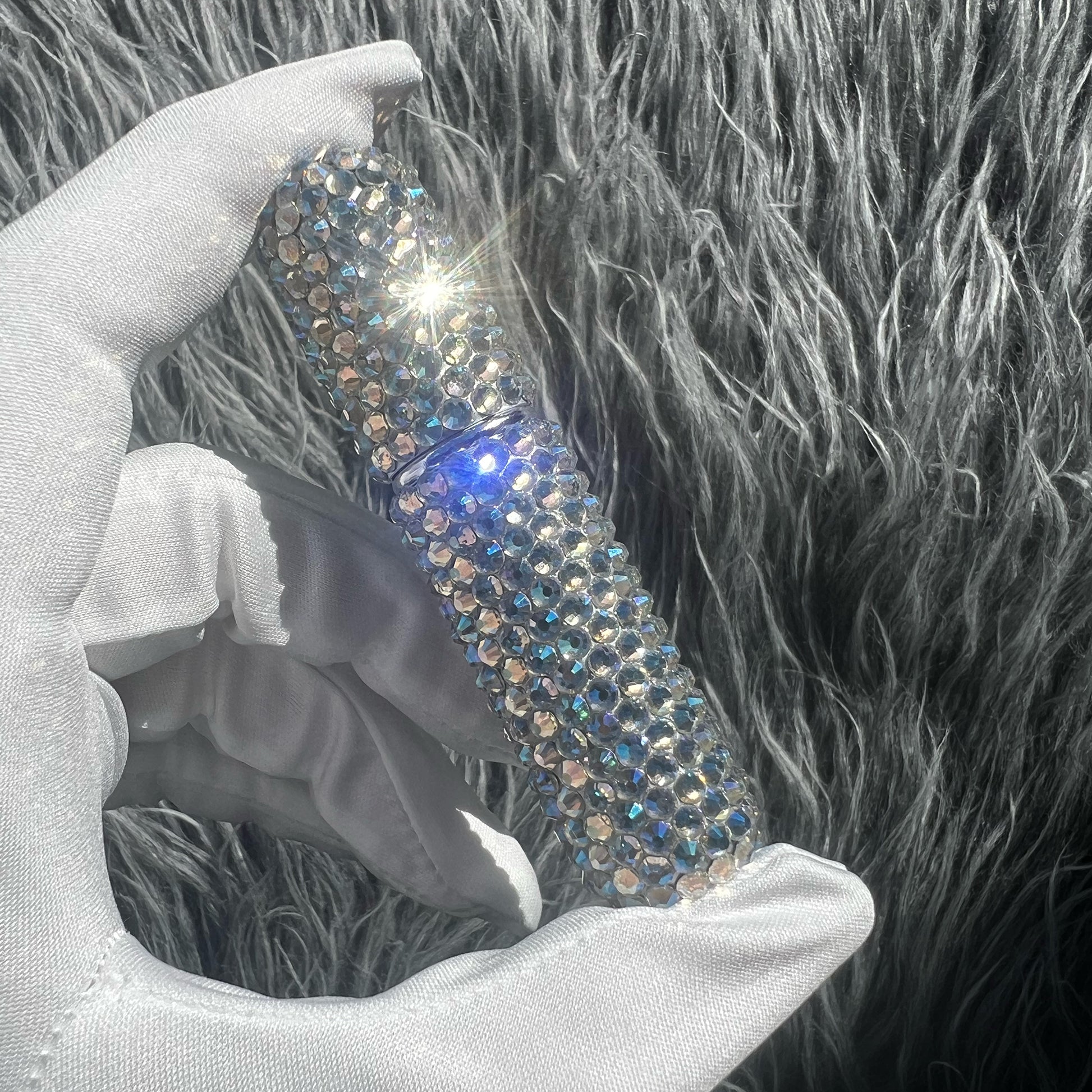 Refillable Perfume Bottle With Spray White