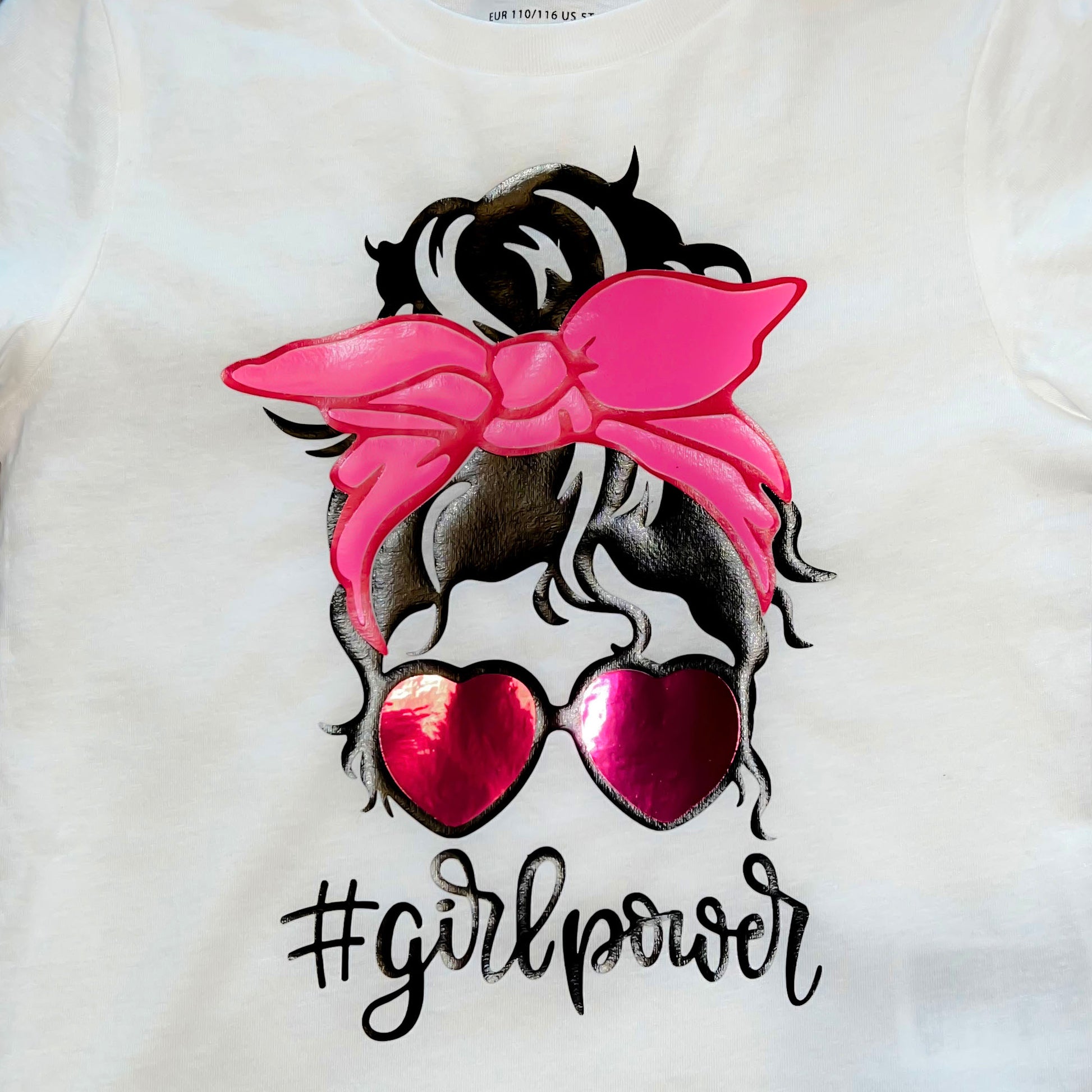 Women's Girlpower Short Sleeve t-shirt White