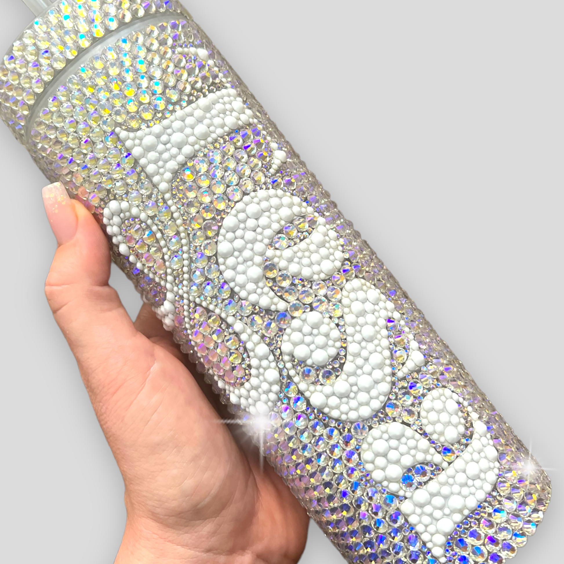 Rhinestone Tumbler with Name