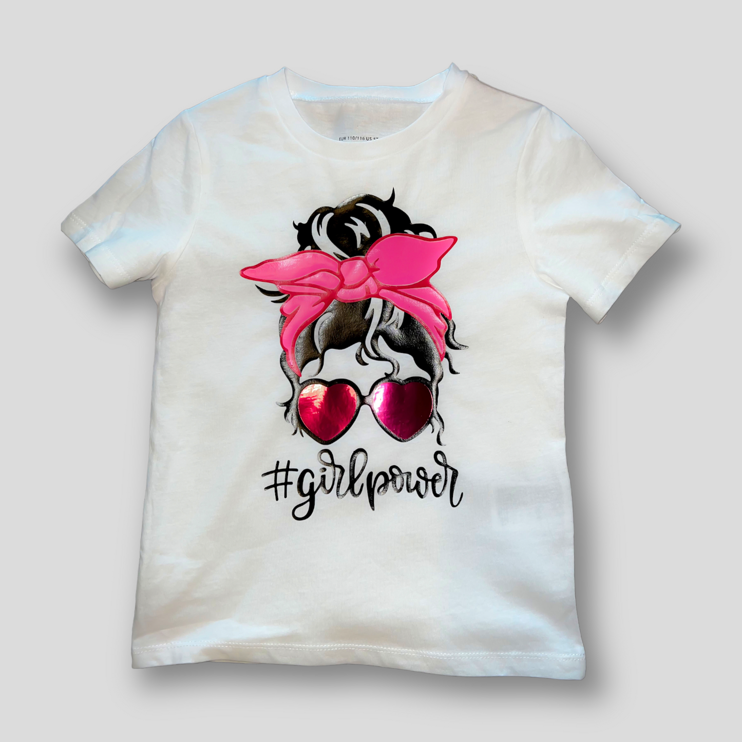 Women's Girlpower Short Sleeve t-shirt White