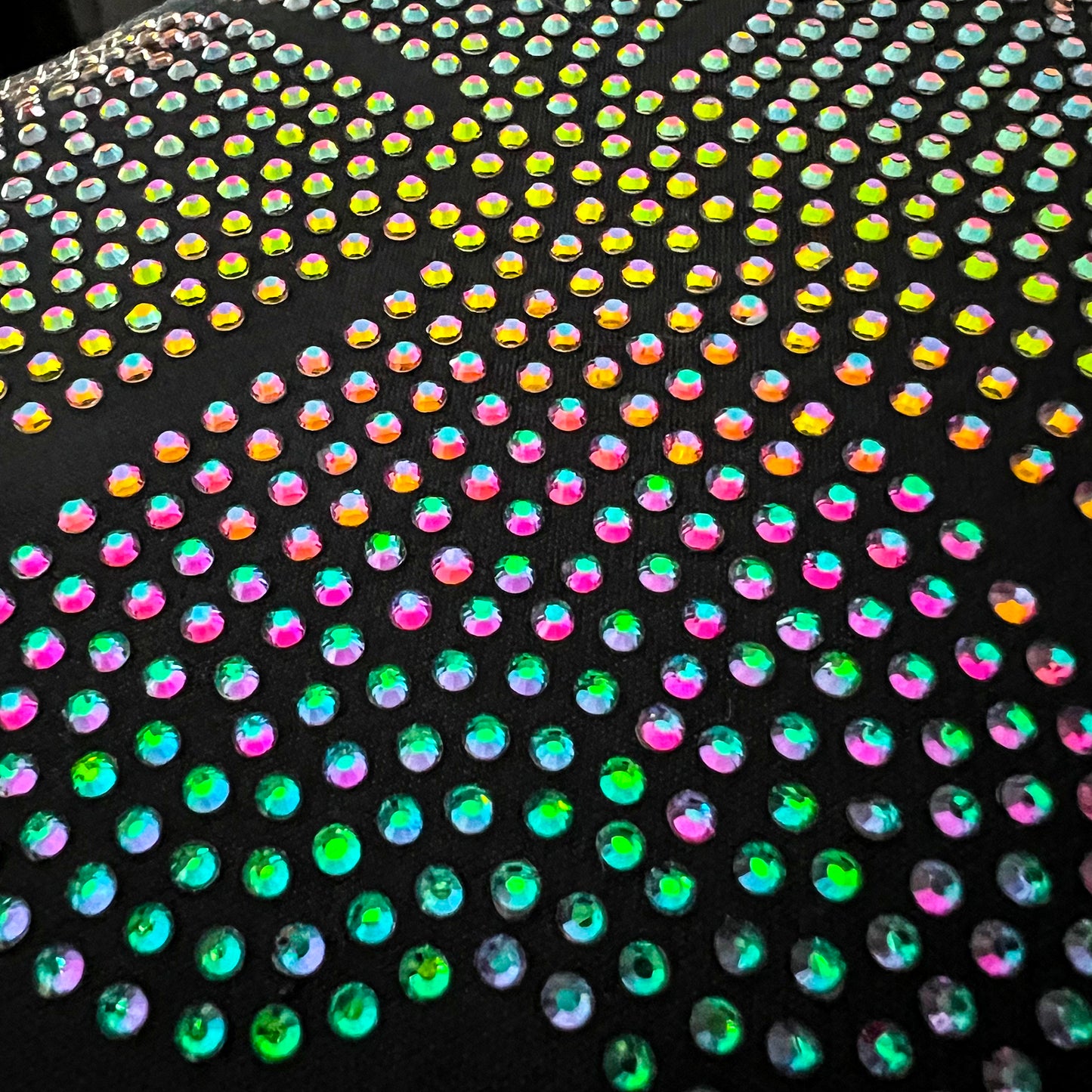 St.Patrick's Clover Home Pillow Case with Crystal Rhinestones